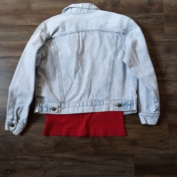 Guess tank top and ladies jean jacket bundle - Picture 2 of 4